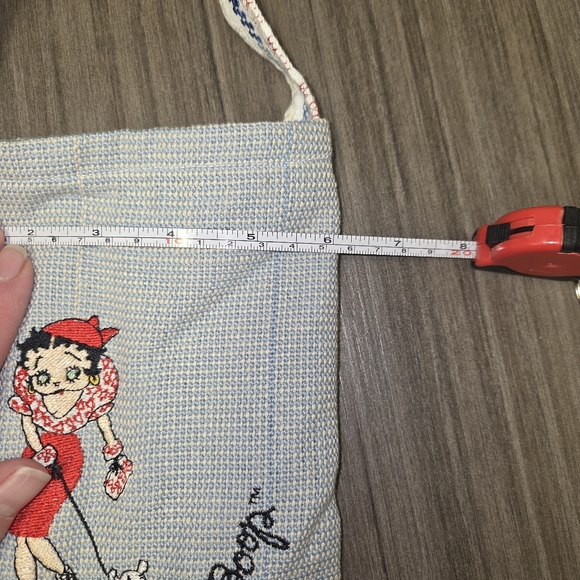 Betty Boop purse/fringe bag - Picture 6 of 7